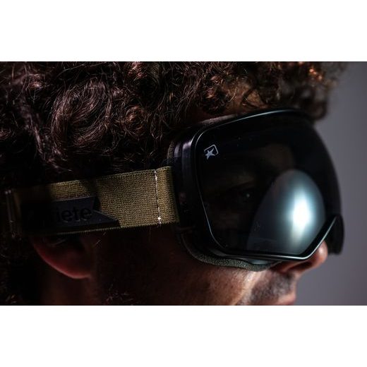 GOGGLES ARIETE FEATHER LITE 14920-LVP GREEN STRAP