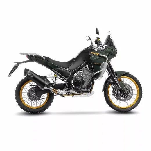 LABAIS MUFFLER LV ONE EVO BK FOR KOVE 800 X ABS (OGLEKĻA ŠĶIEDRA)