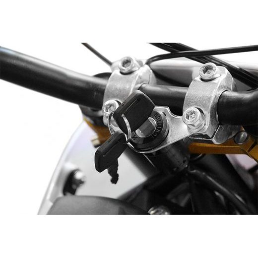 BĒRNU ELEKTRISKAIS MINI MOTOCIKLS GEPARD 500W 36V LITHIUM ZILS