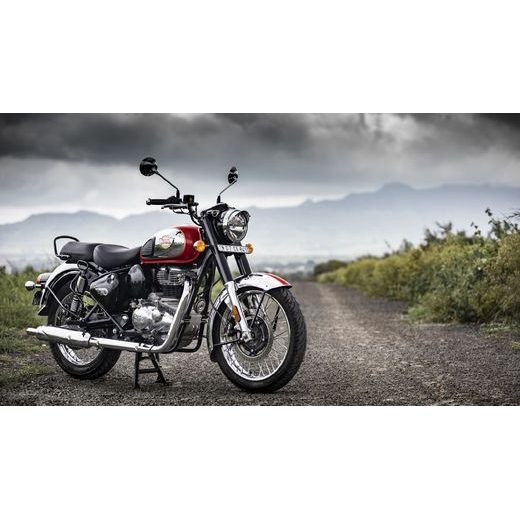 MOTOCIKLS ROYAL ENFIELD CLASSIC 350 CHROME RED