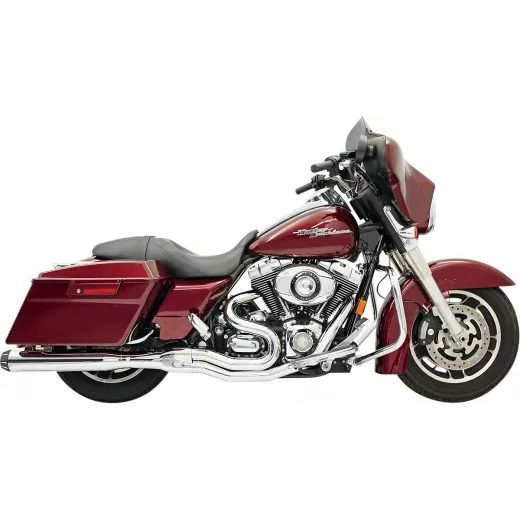 IZPLŪDES SISTĒMA 2-1 ROADRAGE STRAIGHT | FLT 95-16 - CHROME FOR HARLEY DAVIDSON FLHR 1340