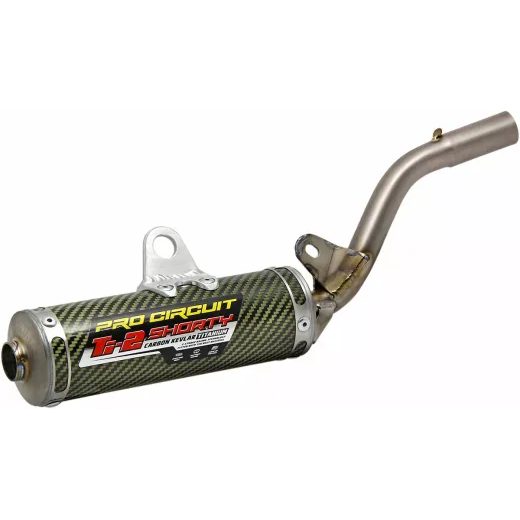 SILENCER MUFFLER TI2R304 TI FOR KAWASAKI KX 100 (TITĀNS)