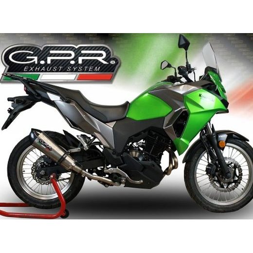 SLIP-ON EXHAUST GPR GP EVO4 E4.K.165.1.CAT.GPAN.TO BRUSHED TITANIUM