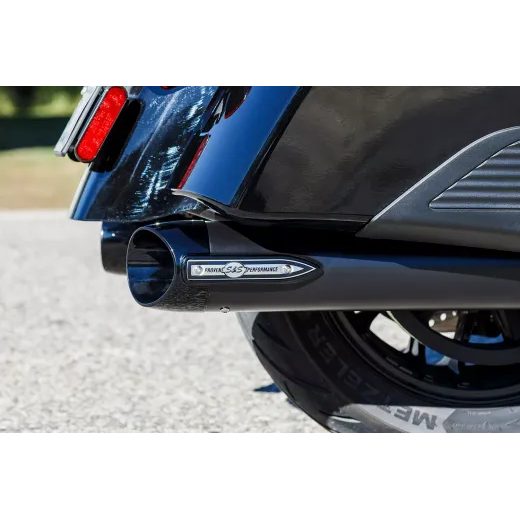 IZPŪTĒJS MUFFLER SLSH IND. 14+.BLK FOR INDIAN CHALLENGER 108 ABS