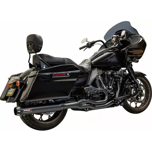 IZPLŪDES SISTĒMA 2-1 ROADRAGE STRAIGHT | FLT 17-24 - BLACK - 49ST FOR HARLEY DAVIDSON FLH 1868 ABS