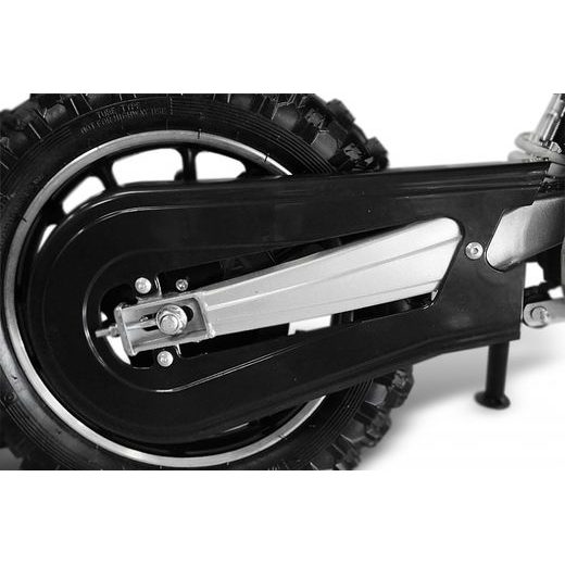 BĒRNU ELEKTRISKAIS MINI MOTOCIKLS GEPARD 500W 36V LITHIUM ZILS