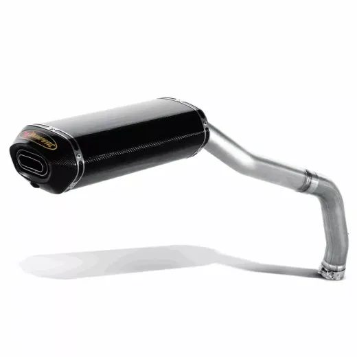 HIGH MUFFLER TI/CF CBR1000RR FOR HONDA CBR 1000 RR (OGLEKĻA ŠĶIEDRA)
