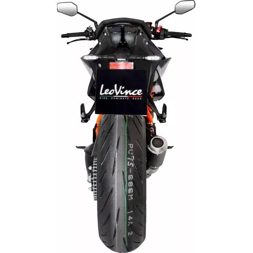 IZPŪTĒJS MUFFLER LV10 BLK 1290 SDR FOR KTM SUPER DUKE 1290 R ABS (NĒRUSĒJOŠAIS TĒRAUDS)