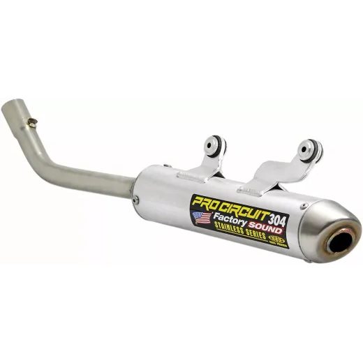 SILENCER MUFFLER 304 KTM / HVA 250 FOR HUSQVARNA TC 250 (NĒRUSĒJOŠAIS TĒRAUDS)
