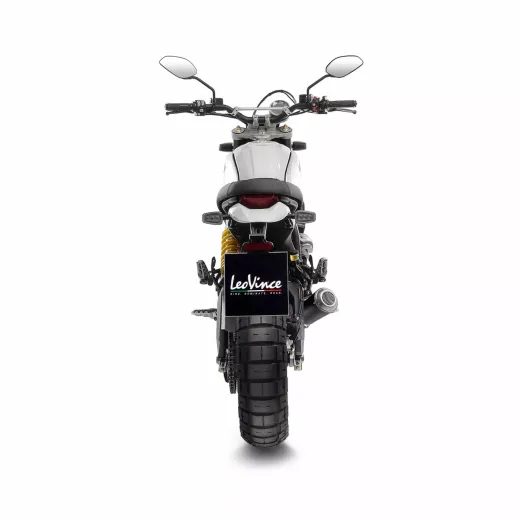 LABAIS MUFFLER LV10 BK DUCATI FOR DUCATI SCRAMBLER 803 ABS (NĒRUSĒJOŠAIS TĒRAUDS)
