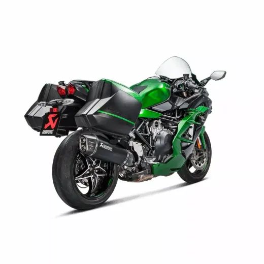 LABAIS MUFFLER TI BL NINJA H2 SX FOR KAWASAKI H2 1000 SX ABS (OGLEKĻA ŠĶIEDRA)