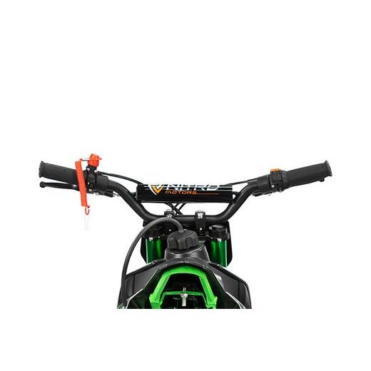 BĒRNU KROSA MOTOCIKLS NITRO MOTORS 49CC FOSSA FUN 10"