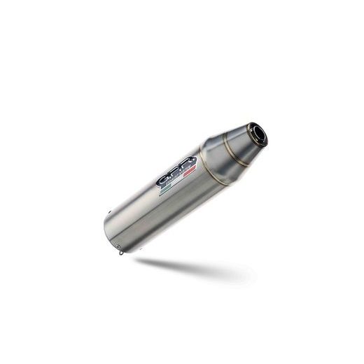 SLIP-ON EXHAUST GPR DEEPTONE QUSP.158.1.DE BRUSHED STAINLESS STEEL
