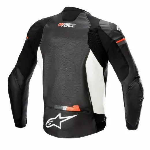 JAKA GP FORCE AIRFLOW LEATHER JACKET (MELNS)
