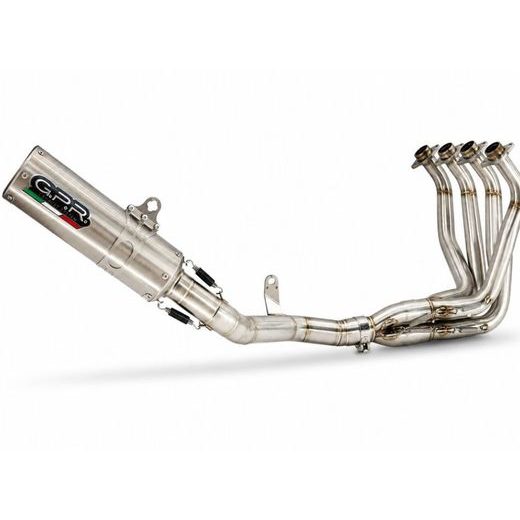 PILNA IZPLŪDES SISTĒMA GPR M3 CO.H.249.1.CAT.M3.INOX BRUSHED STAINLESS STEEL PRIEKŠ HONDA CBR 650 F 2014-2016