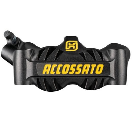 RADIAL BRAKE CALIPER ACCOSSATO PZ007 FORGED MONOBLOCK 100 MM DISTANCE WITH PISTONS IN ALUMINIUM