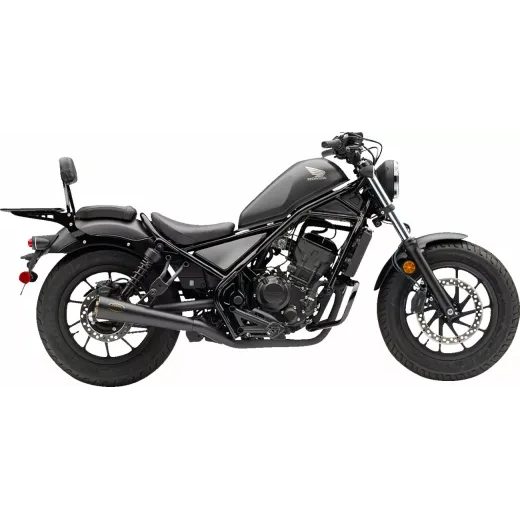 IZPŪTĒJS SLIP-ON MUFFLER (BLK) WITH BRONZE TIP REBEL 300/500 17-23 FOR HONDA CMX 300