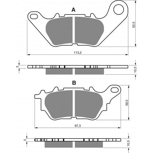 BREMŽU UZLIKAS GOLDFREN 370 S3