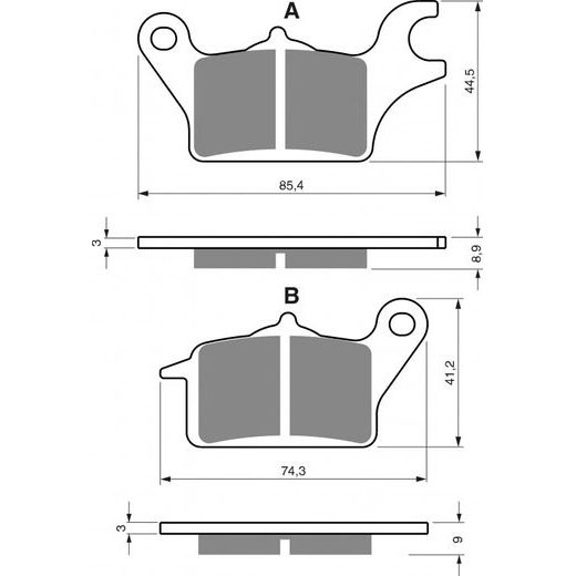 BREMŽU UZLIKAS GOLDFREN 357 S3