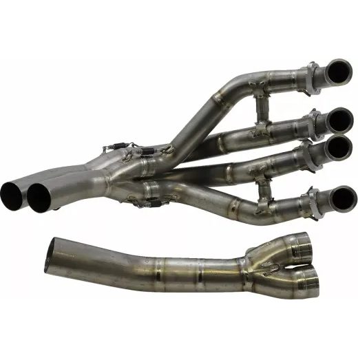GALVAS CAURULE PIPE 4-UZ-1 HEAD PIPE FOR KAWASAKI ZX-10 R 1000 (TITĀNS)