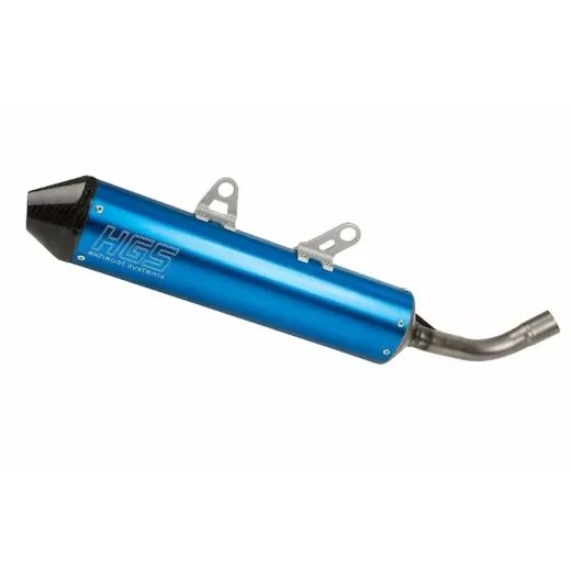 IZPŪTĒJS SILENCER HGS YZ125 02-25 BLUE/CARB FOR FANTIC XX 125 (OGLEKĻA ŠĶIEDRA)