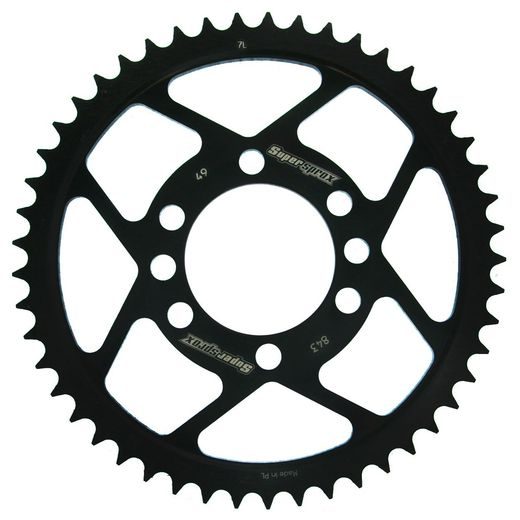ĶĒDES KOMPLEKTS EK -, ZELTA CHAIN 428 SRX, X-RING (X, NX, QX, XS), CHK FRONT SPROCKET SUPERSPROX, CHK REAR SPROCKET SUPERSPROX PRIEKŠ YAMAHA DT 125 LC 1984-1987