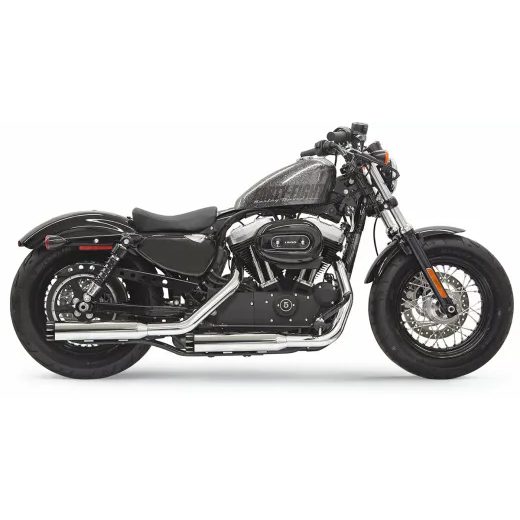 IZPŪTĒJS MUFFLERS CHR/BLK 14-19XL FOR HARLEY DAVIDSON XL 1200 C