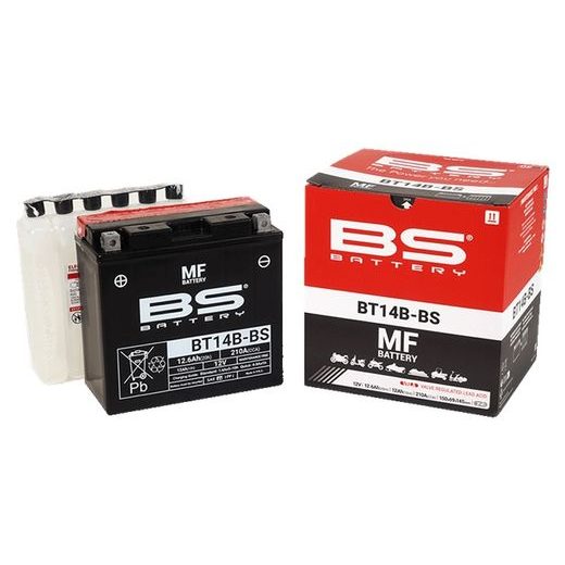 SLĒGTA TIPA AKUMULATORS BS-BATTERY BT14B-BS (YT14B-BS)