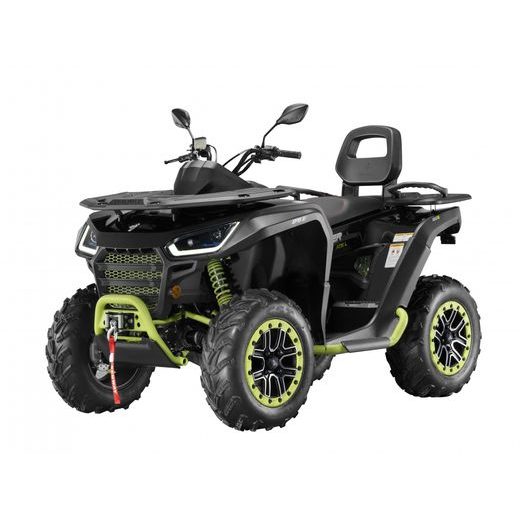 KVADRACIKLS SEGWAY SNARLER 600 L EPS DELUXE T3B MELNS ZAĻŠ