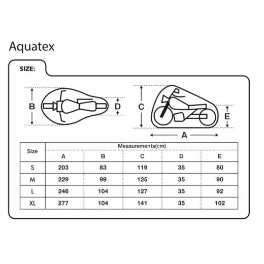MOTOCIKLA PĀRVALKS OXFORD AQUATEX CAMO XL-IZMĒRS