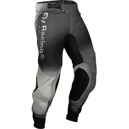 BIKSES FLY MX-PANTS LITE BOA (GAIŠI PELEKS, MELNS)