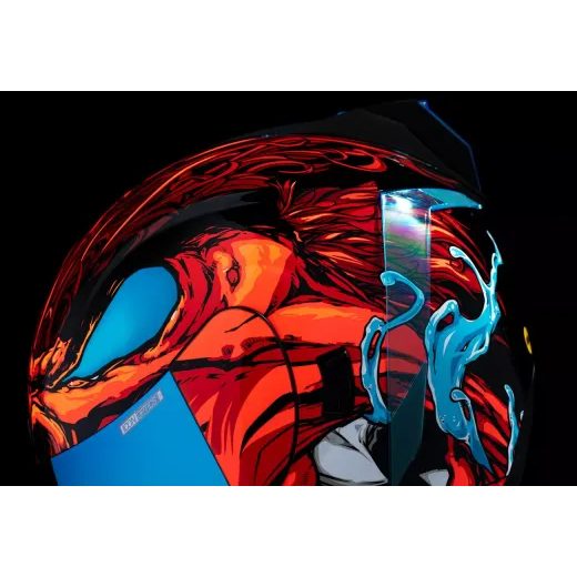 ĶIVERE AIRFORM™ MANIK'RR MIPS® HELMET (SARKANS, ZILS)