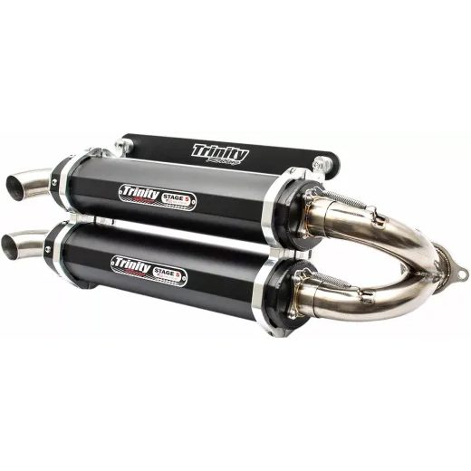 IZPŪTĒJS MUFFLER DL SO RZR XPT BK FOR POLARIS RZR XP 1000 TURBO 4X4