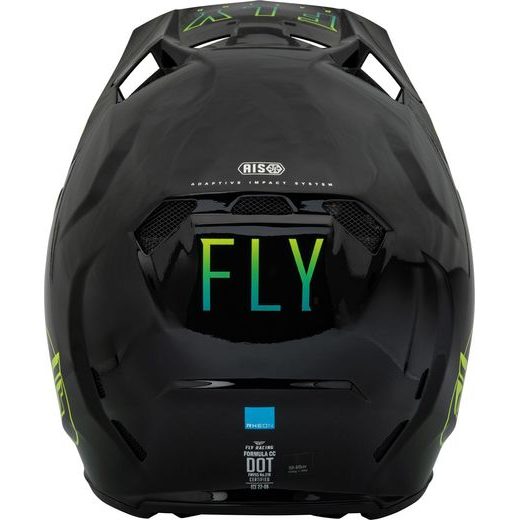 ĶIVERE FLY HELMET FORMULA CC CENTRUM (MELNS, ZILS, DZELTENS)