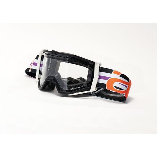 GOGGLES ARIETE 8K ENDURO 14960-EOV DOUBLE CLEAR LENS ORANŽS