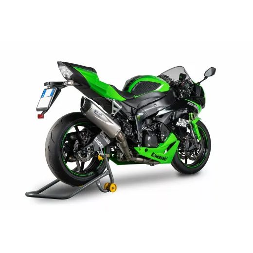 IZPLŪDES SISTĒMA EXH ZX-6R FS FORCE TIT FOR KAWASAKI ZX-6 R 600 (OGLEKĻA ŠĶIEDRA)
