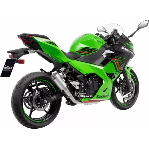 IZPŪTĒJS SLIPON LV-10 SS NINJA 40 FOR KAWASAKI EX 400 (NĒRUSĒJOŠAIS TĒRAUDS)