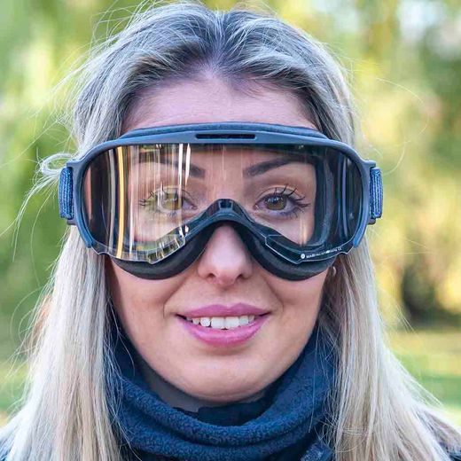 GOGGLES ARIETE WABI 14980-NGA CAURSPĪDĪGS STIKLS GREY / BLUE