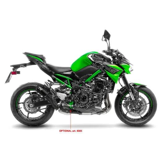 LABAIS MUFFMER LVCORSA S KAWA Z900 BK SS/SS FOR KAWASAKI Z 900 ABS (NĒRUSĒJOŠAIS TĒRAUDS)