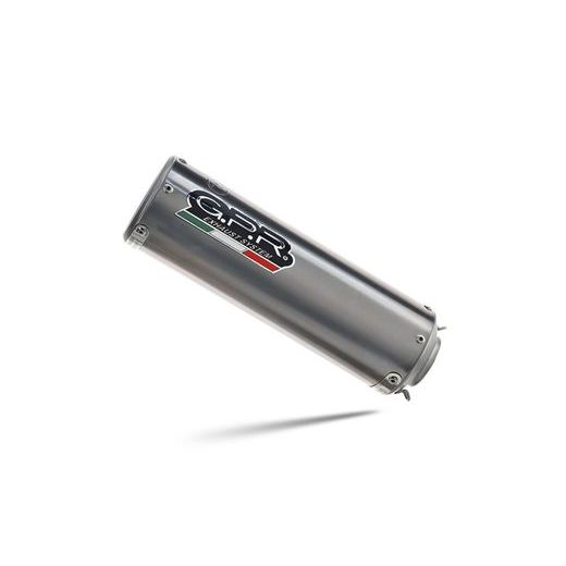 PILNA IZPLŪDES SISTĒMA GPR M3 CO.K.141.M3.TN BRUSHED TITANIUM INCLUDING REMOVABLE DB KILLER AND CATALYST