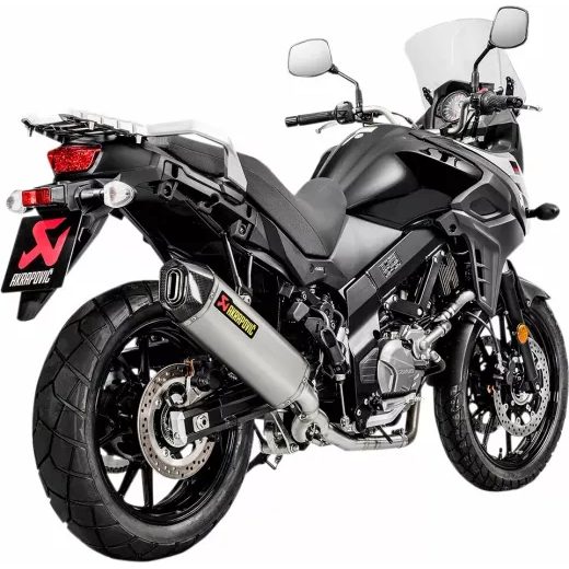 IZPLŪDES SISTĒMA RAC SS/TI V-STROM FOR SUZUKI DL 650 ABS (OGLEKĻA ŠĶIEDRA, TITĀNS)