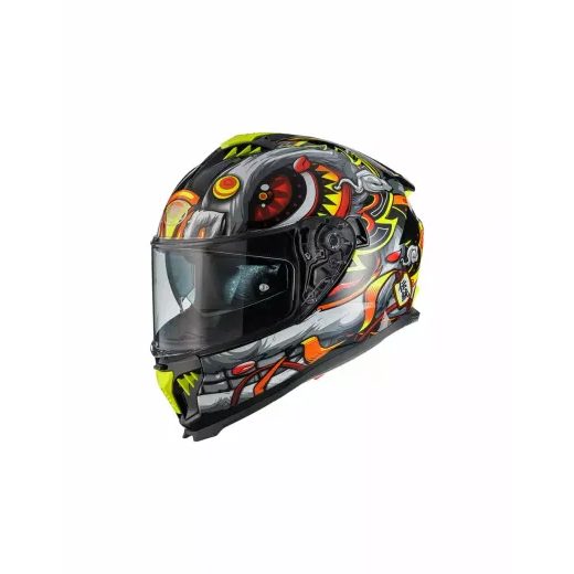ĶIVERE TYPHOON LY GRAPHIC HELMET (DAUDZKRĀSAINS)