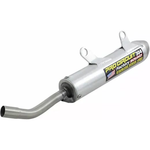 SILENCER MUFFLER 304 KTM 125 SX FOR GAS GAS MC 125 (NĒRUSĒJOŠAIS TĒRAUDS)