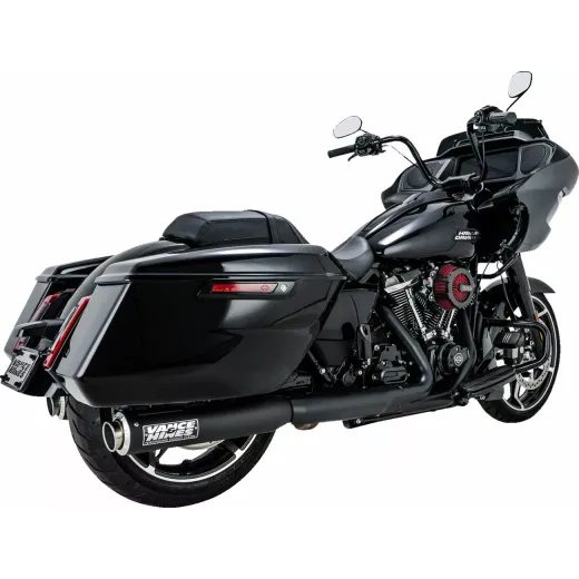 IZPŪTĒJS MUFFLERS SUPERSPORT BLACK TOURING FOR HARLEY DAVIDSON FLH 1868 ABS