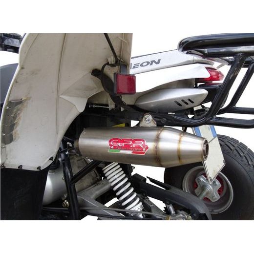 PILNA IZPLŪDES SISTĒMA GPR DEEPTONE CO.ATV.3.2.DEATV BRUSHED STAINLESS STEEL