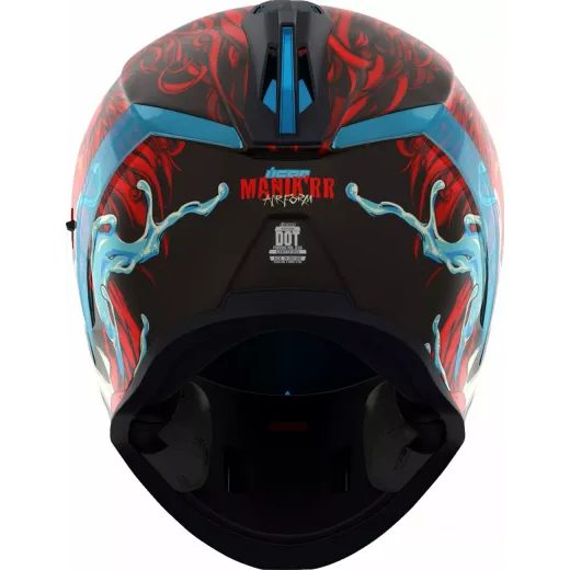 ĶIVERE AIRFORM™ MANIK'RR MIPS® HELMET (SARKANS, ZILS)