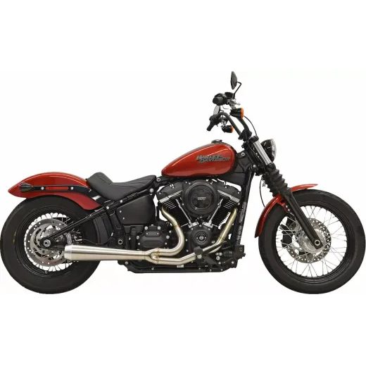 IZPLŪDES SISTĒMA EXHAUST 2:1 ROAD RAGE 49 STATE NERŪSĒJOŠAIS TĒRAUDS M8 SOFTAIL FOR HARLEY DAVIDSON FLSL 1750 ABS