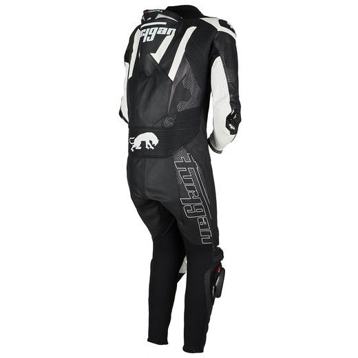 KOMBINEZONS FURYGAN LEATHER SUIT OVERTAKE (MELNS, BALTS)