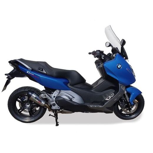 SLIP-ON EXHAUST GPR NEW GRAND PRIX EVO TITANIUM SCOM.203.GPAN.TO BRUSHED TITANIUM INCLUDING REMOVABLE DB KILLER AND LINK PIPE