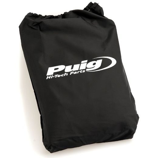 LIETUSMĒTEĻA MOTOCIKLA PĀRVALKS PUIG PUIG LOGO 20725N MELNS/PELĒKS XL